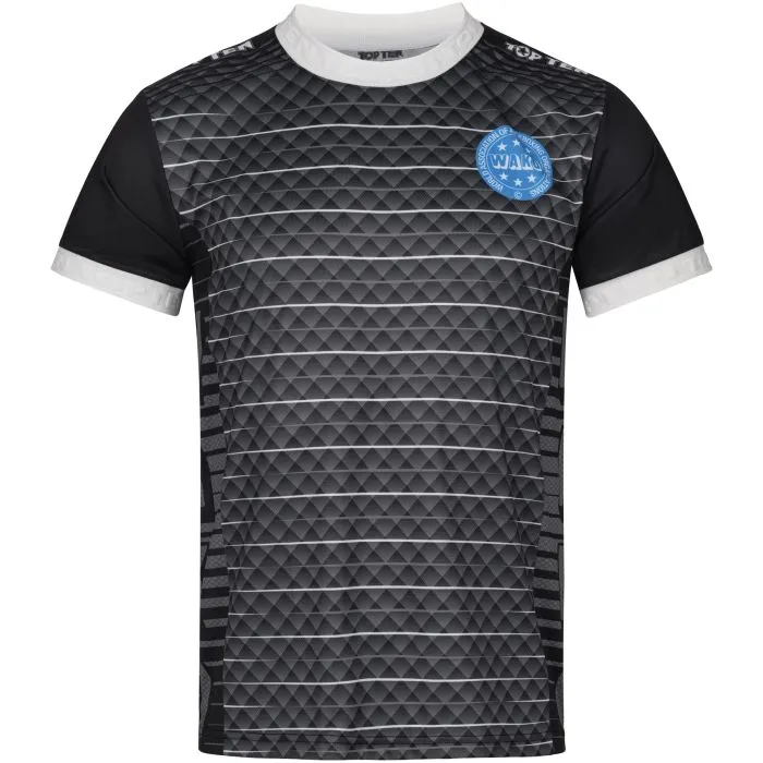 TOP TEN WAKO t-shirt kickboxing fitness cotone-like