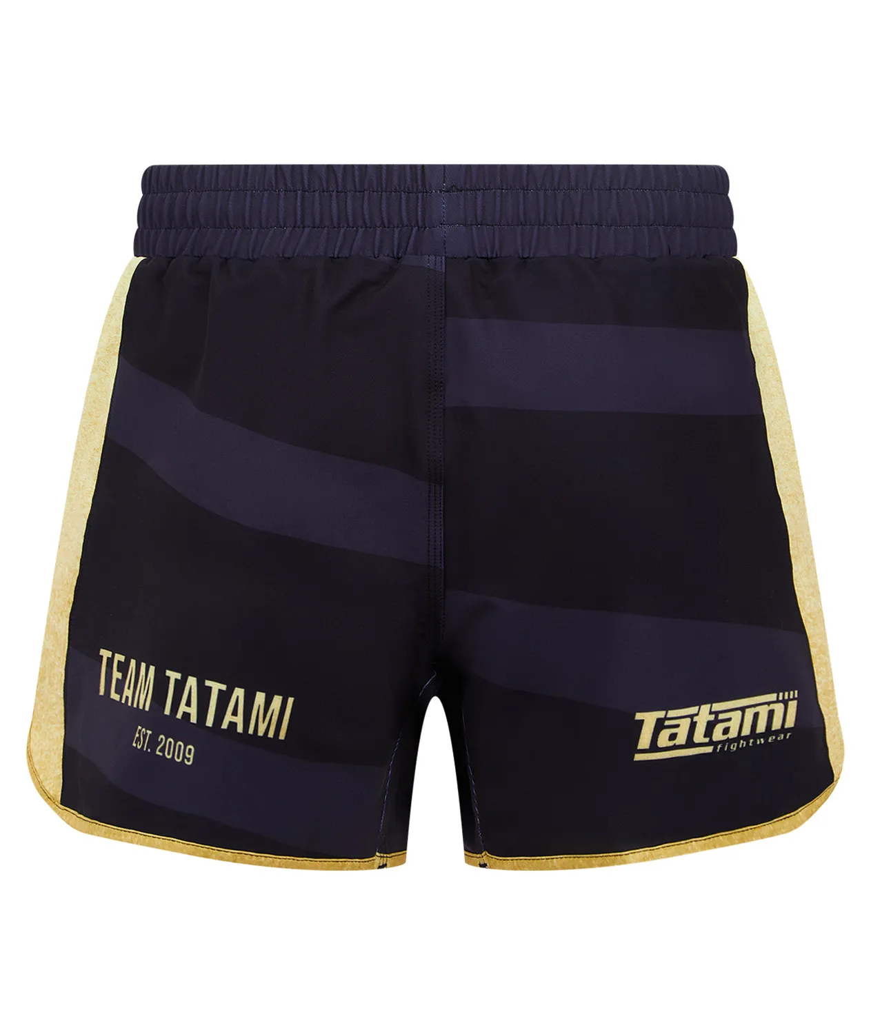 Tatami Team shorts grappling nero oro riciclati uomo