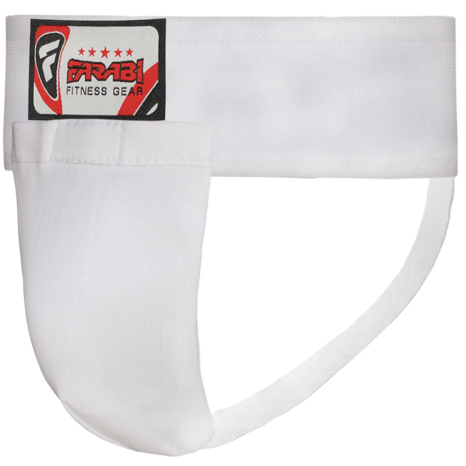 Farabi Sports conchiglia bambini boxe bianco protezione