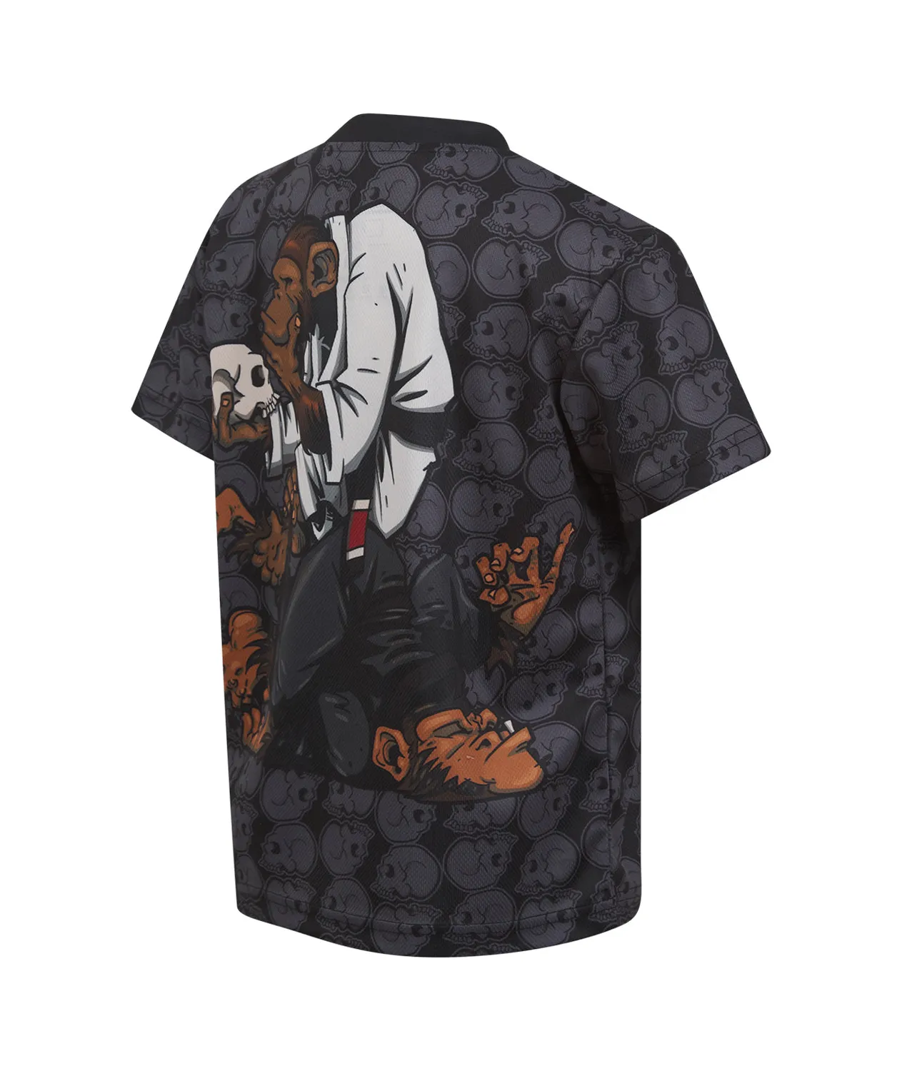 Tatami Fightwear Thinker Monkey T-Shirt Bambino Grappling nera