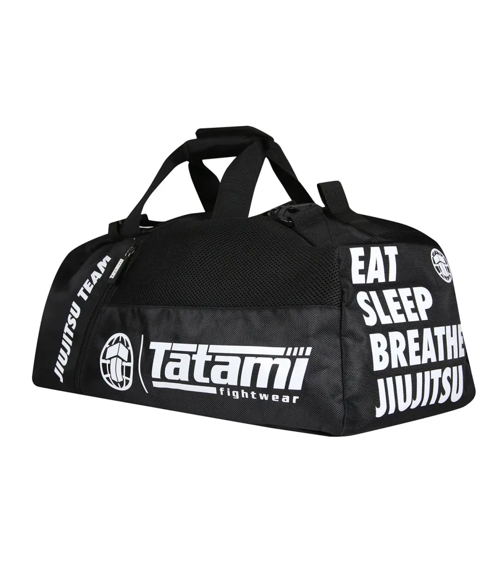 Tatami Jiu Jitsu Gear Bag Borsone Nero 35L