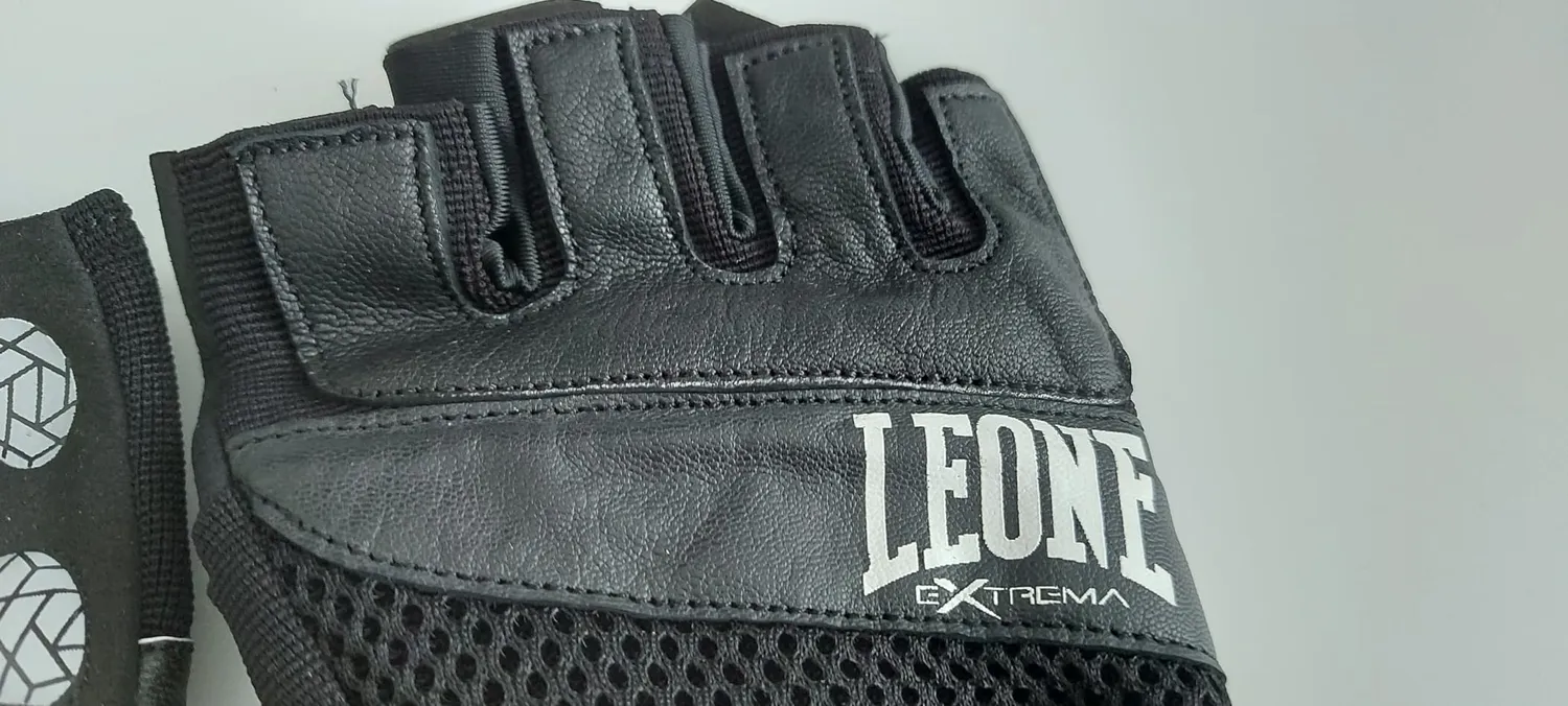 Leone1947 Extrema GK201 guanti fitness palestra S/M pelle