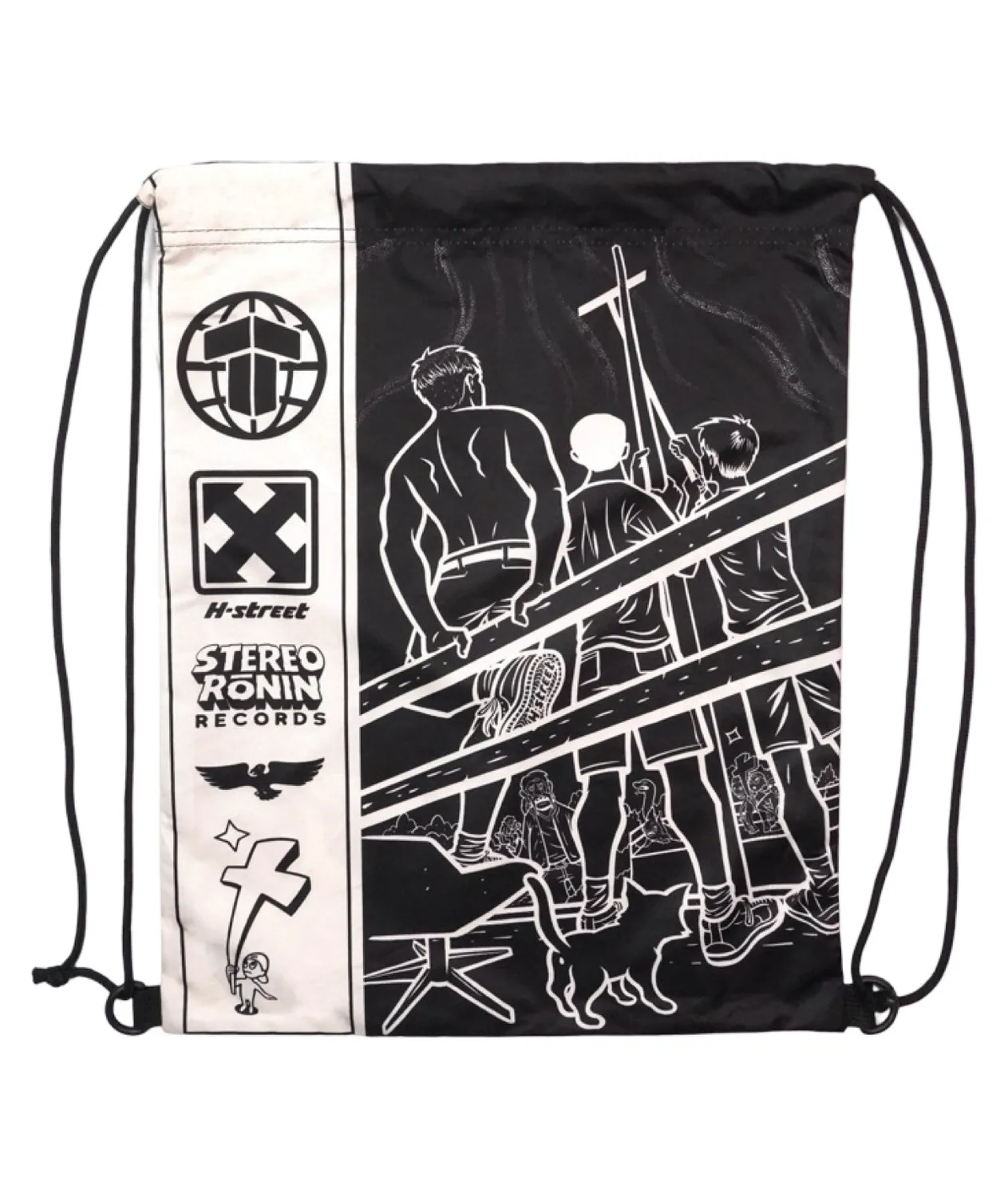 Tatami H-Street Kimono BJJ Nero A3 Leggero 375 gsm