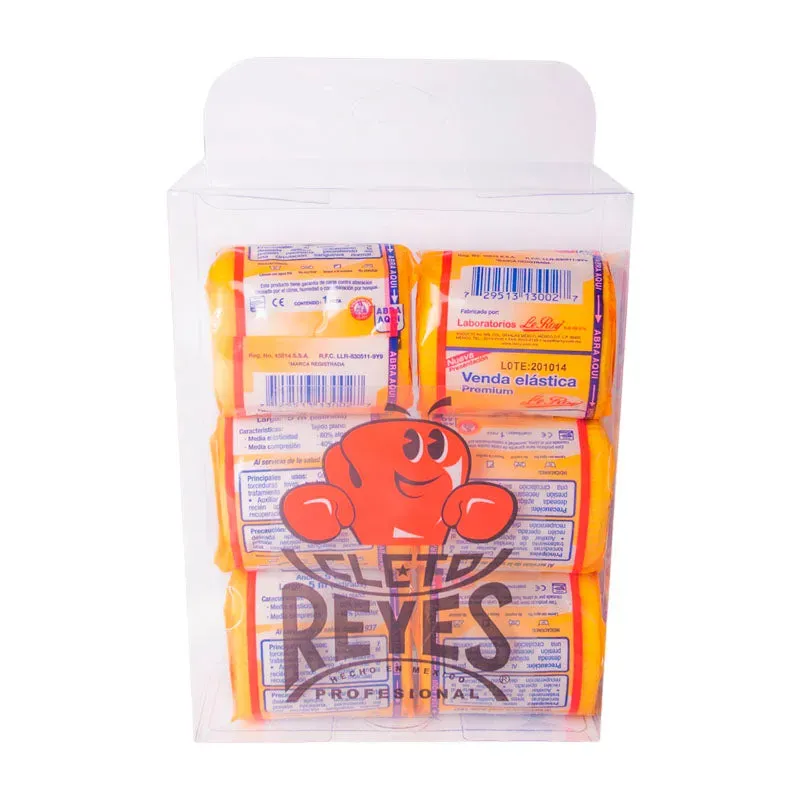 Cleto Reyes bende boxe elastiche set 3 paia cotone