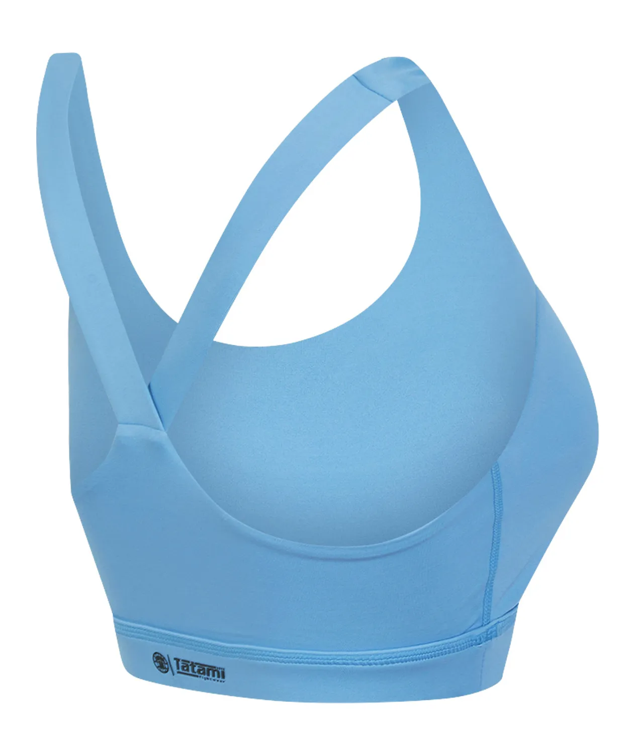 Tatami Fusion reggiseno sportivo blu sostegno medio