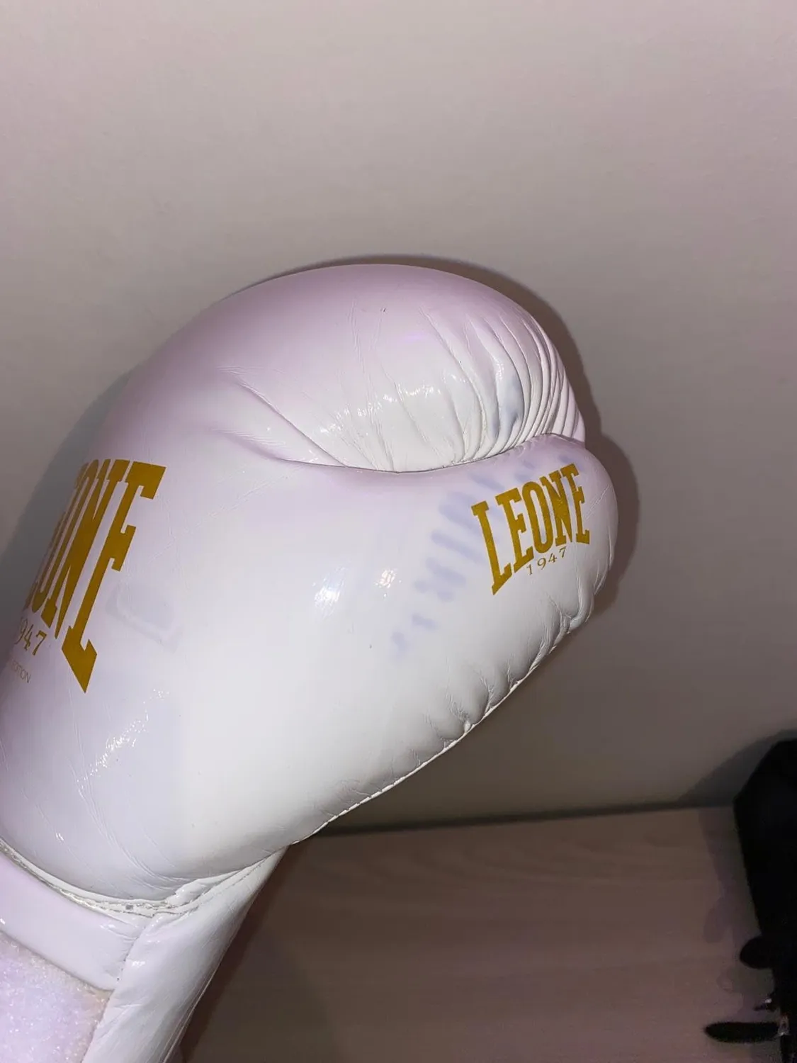Leone1947 GN059 Guanti Boxe 14 oz PU polso rinforzato