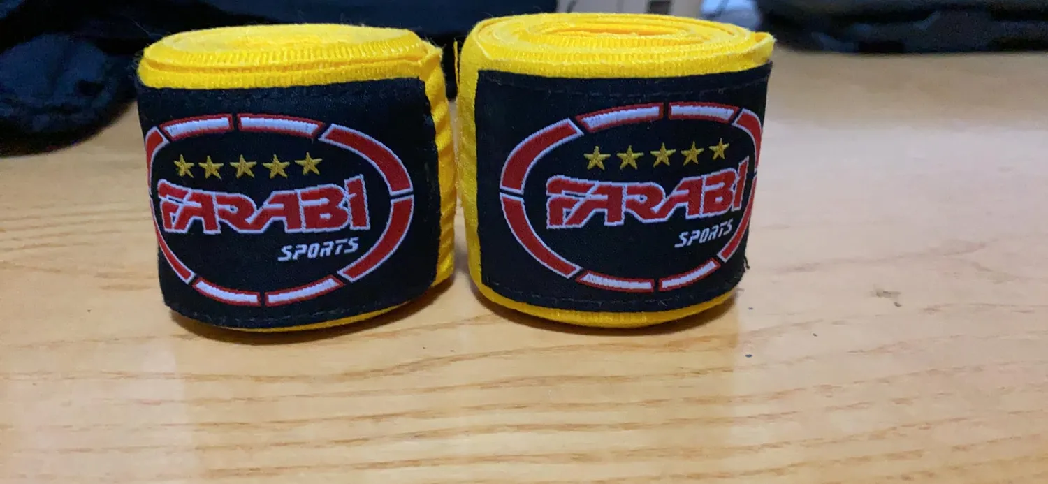 Farabi fasce boxe 4,5 m viola poliestere elastiche
