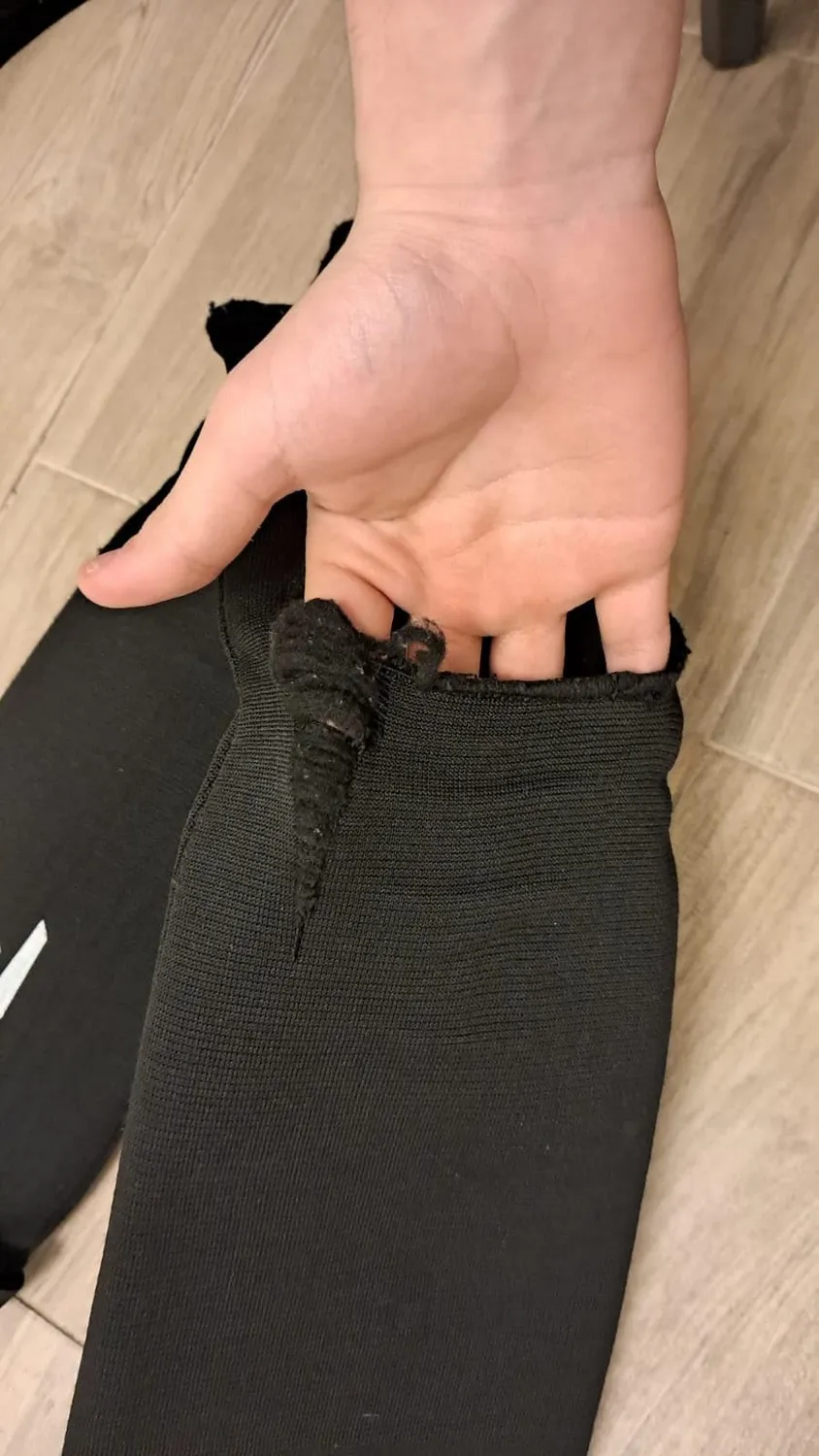 Meister MMA parastinchi parapiede elastici imbottiti paio