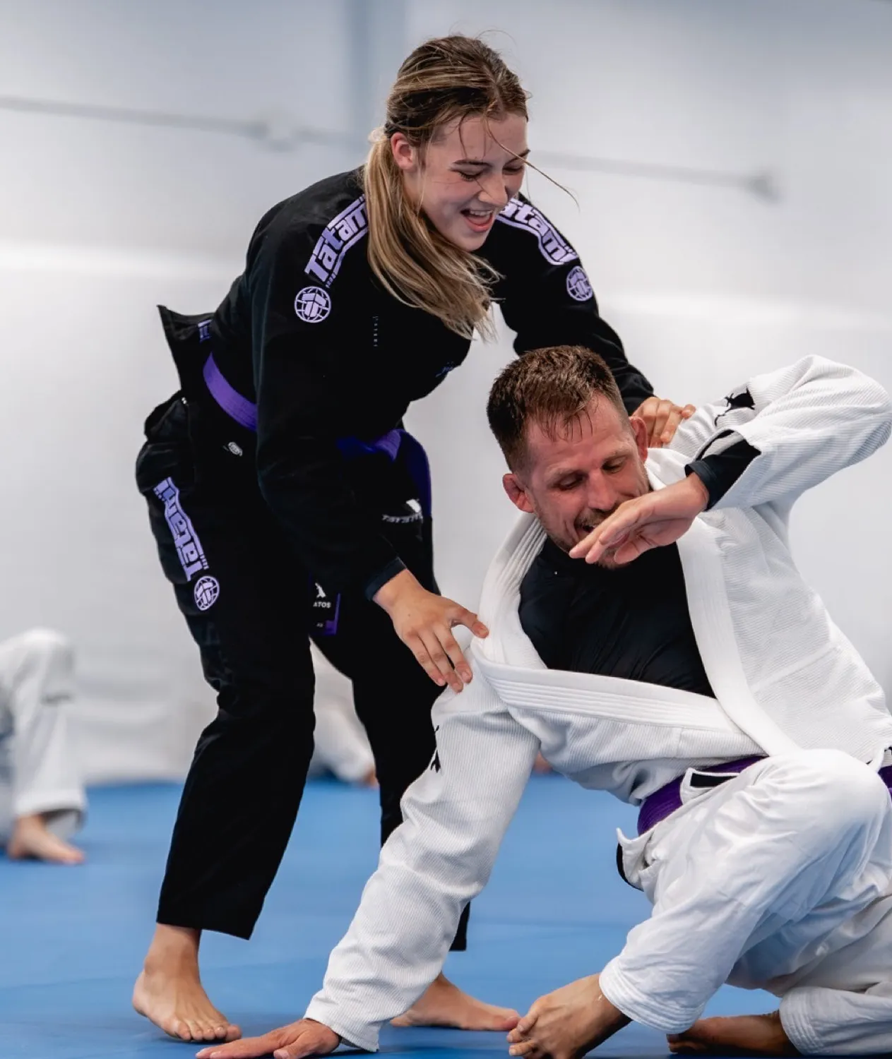 Tatami Elements Superlite kimono BJJ donna viola leggero