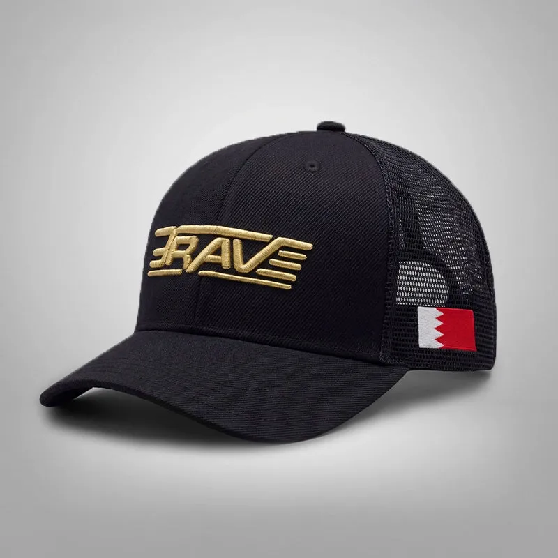 RDX Brave Cappellino Mesh Nero Traspirante