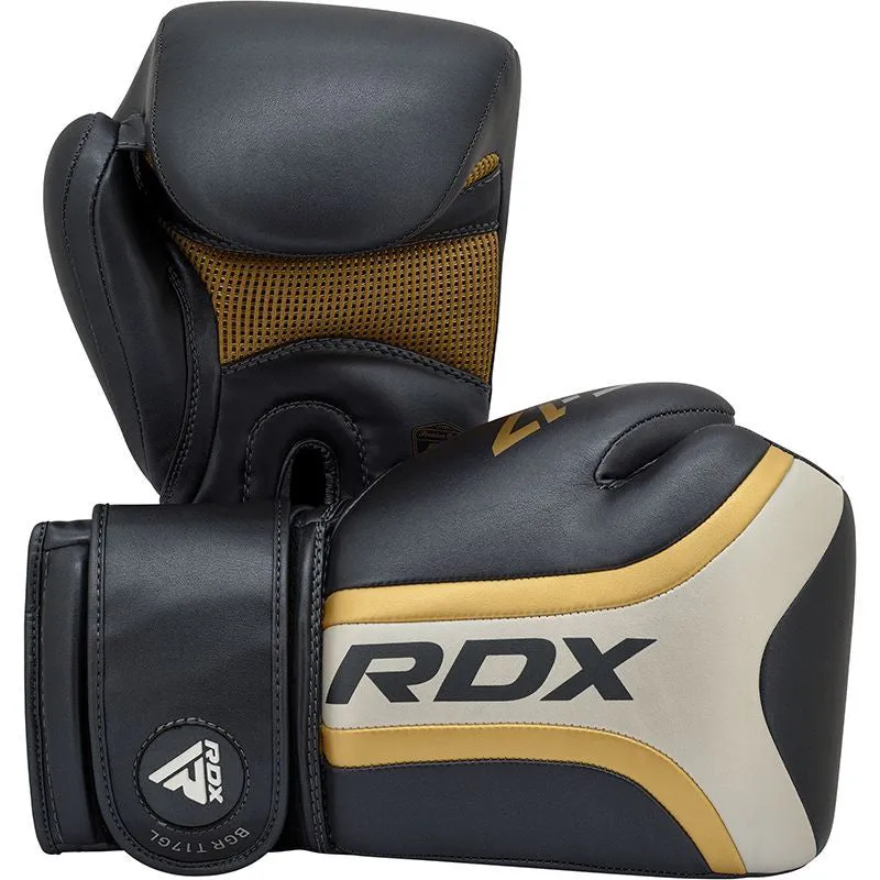 RDX Aura T17 guanti boxe dorati imbottiti