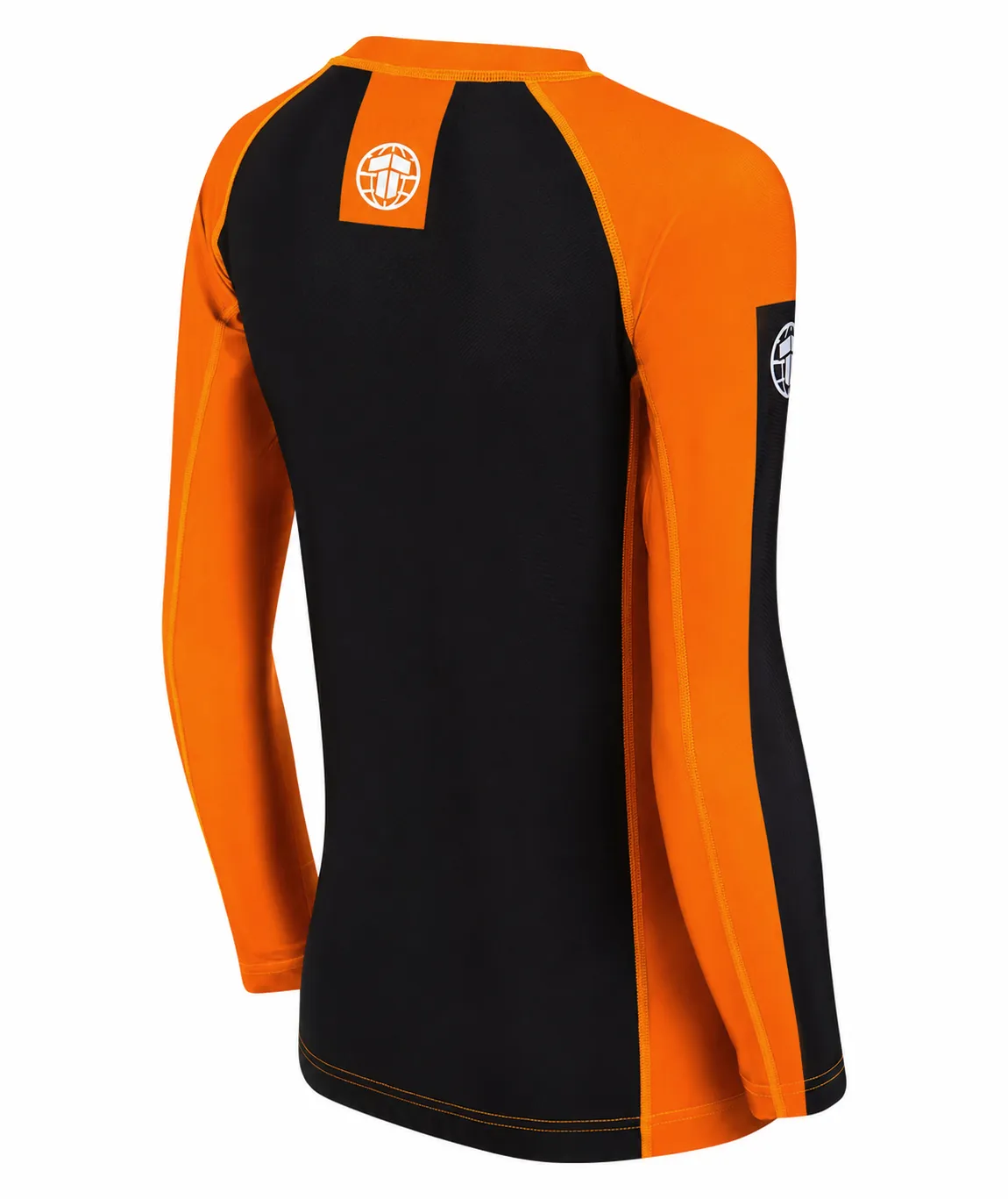Tatami IBJJF Ranked Rash Guard arancione donna ML