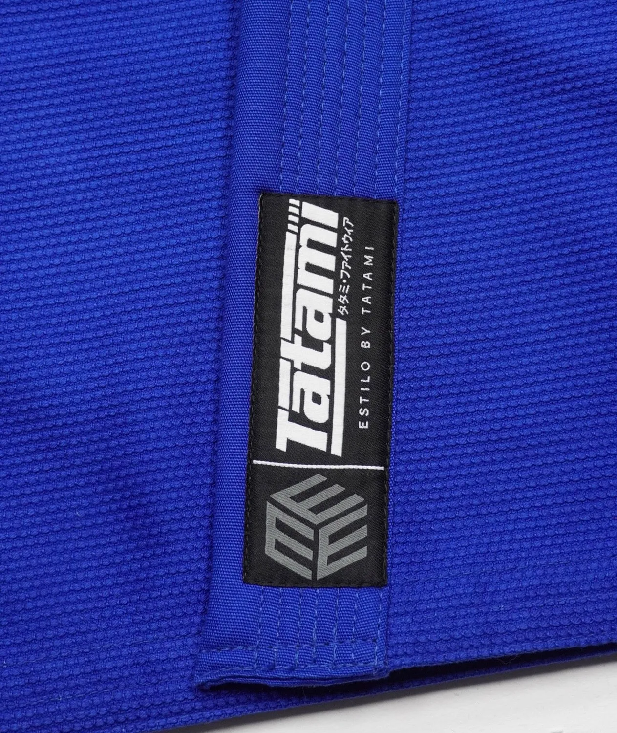 Tatami Fightwear Estilo Black Label kimono BJJ blu 550 gsm