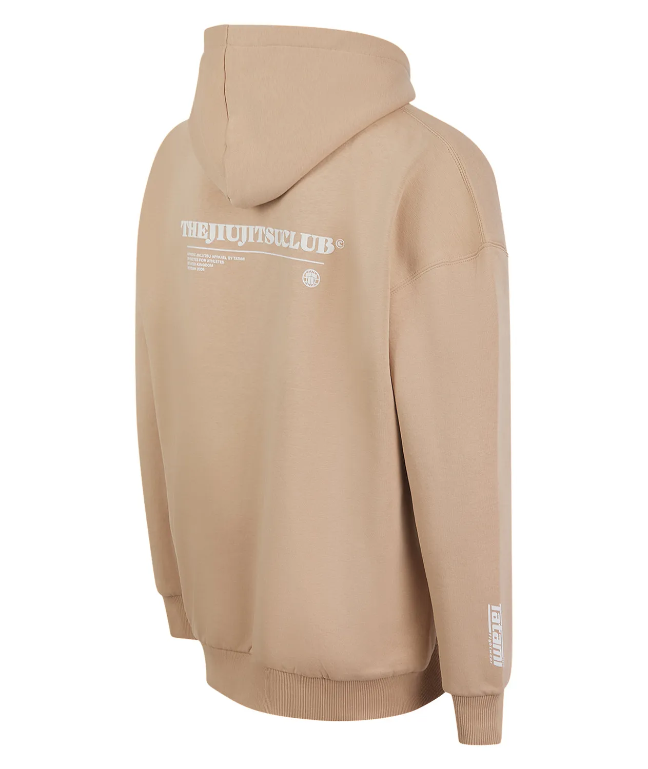 Tatami Fightwear The Club felpa cappuccio oversize mocha in cotone