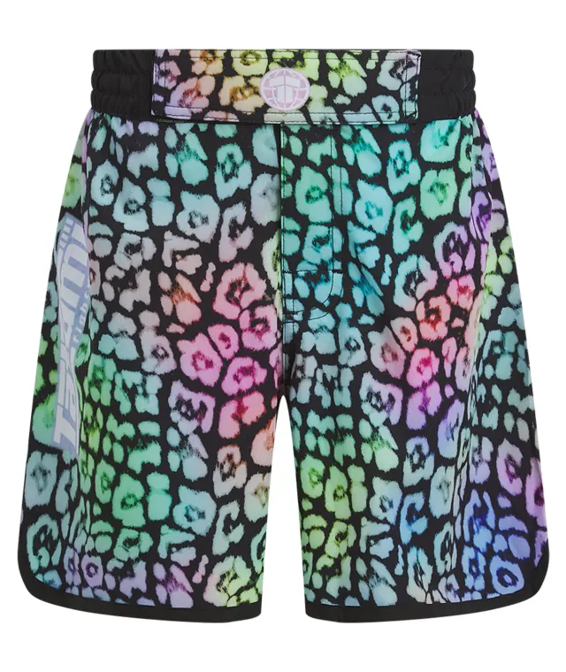Tatami Recharged Grappling Shorts bambino leopardati