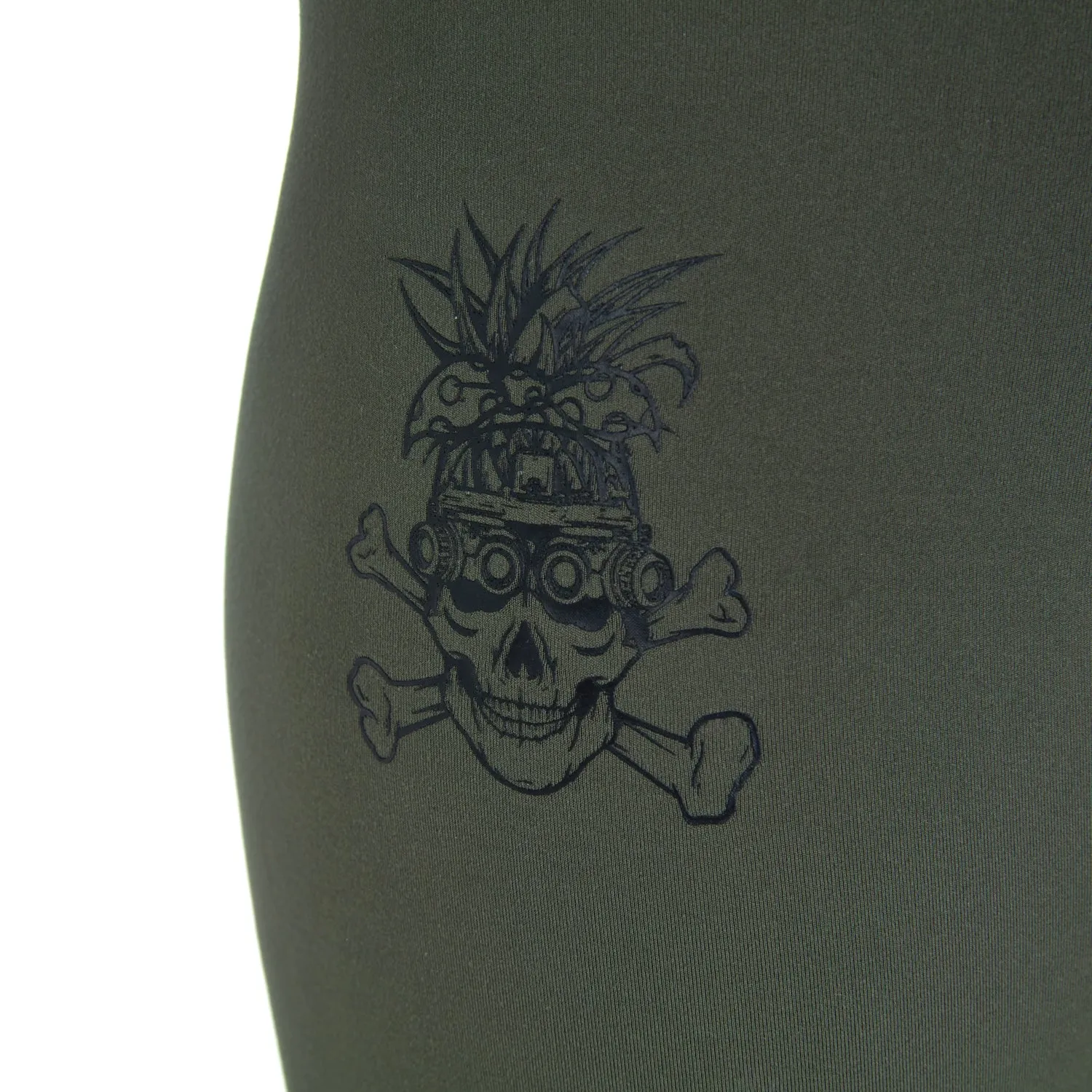 Tatami Fightwear REORG Pineapple Shorts Compressione Donna Kaki