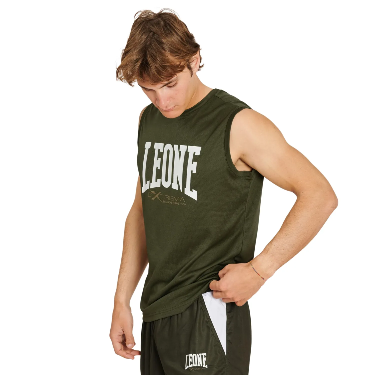 Leone 1947 ABX103 Smanicato Logo Unisex Leggero