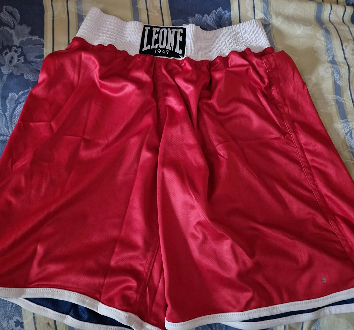 Leone1947 Double AB215 pantaloncini boxe double-face