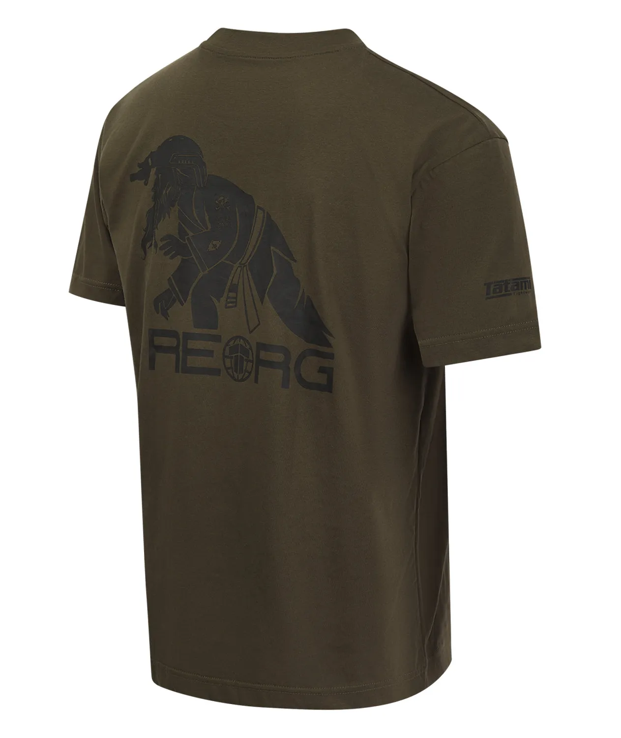 Tatami Fightwear Reorg Operator T-Shirt Khaki Uomo