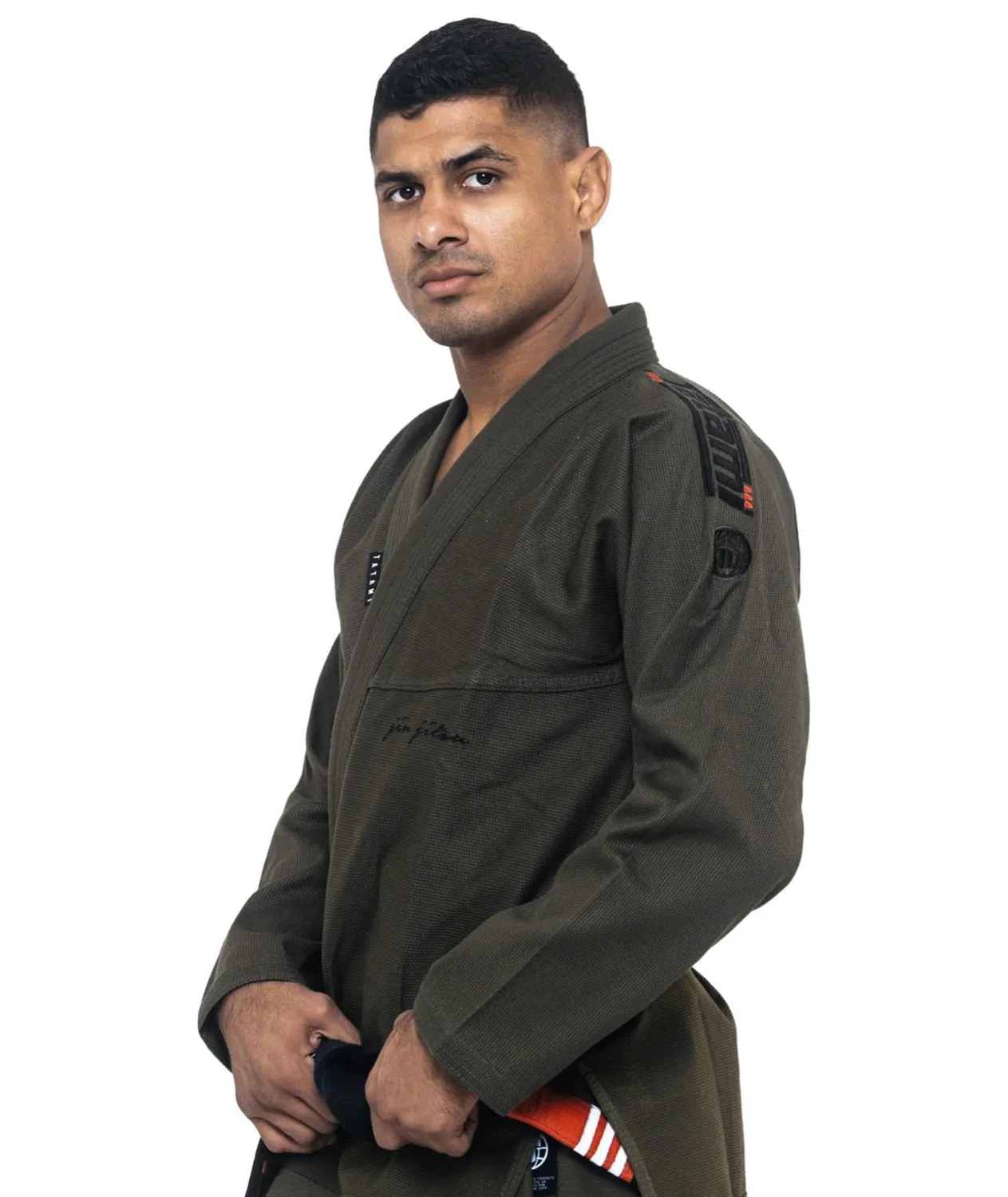 Tatami Elements Superlite Kimono BJJ Khaki + Cintura