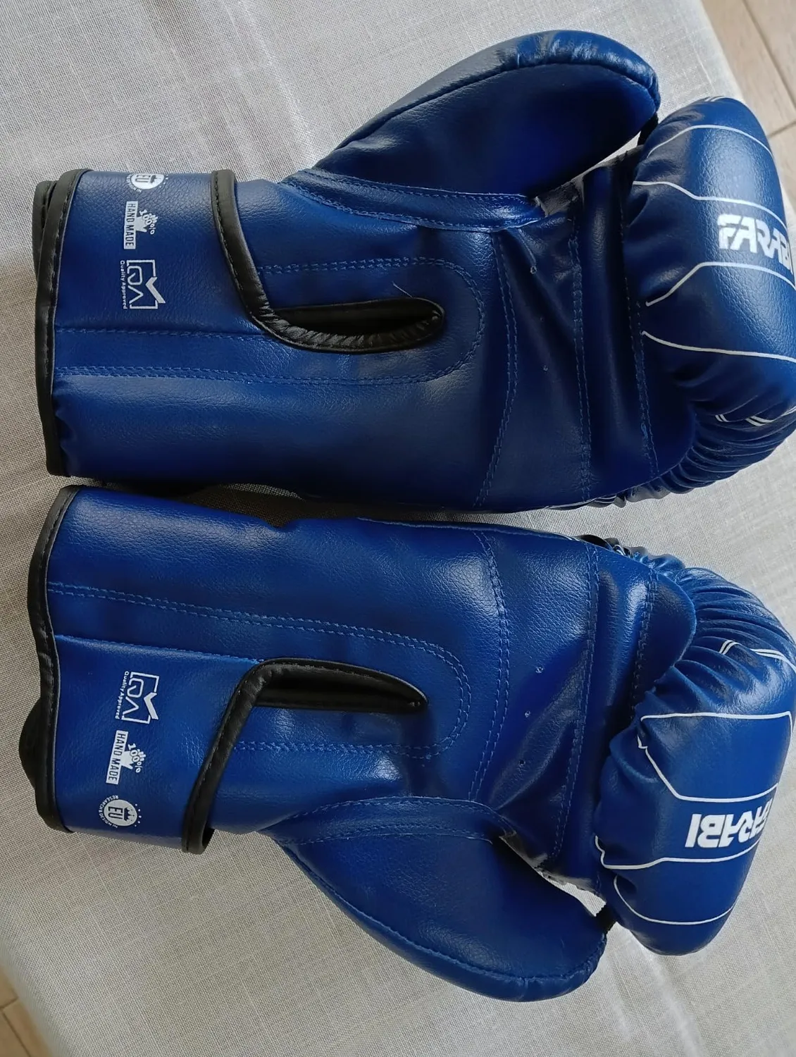 Farabi Sports FK-3.6 guantoni boxe bimbo 6 oz blu