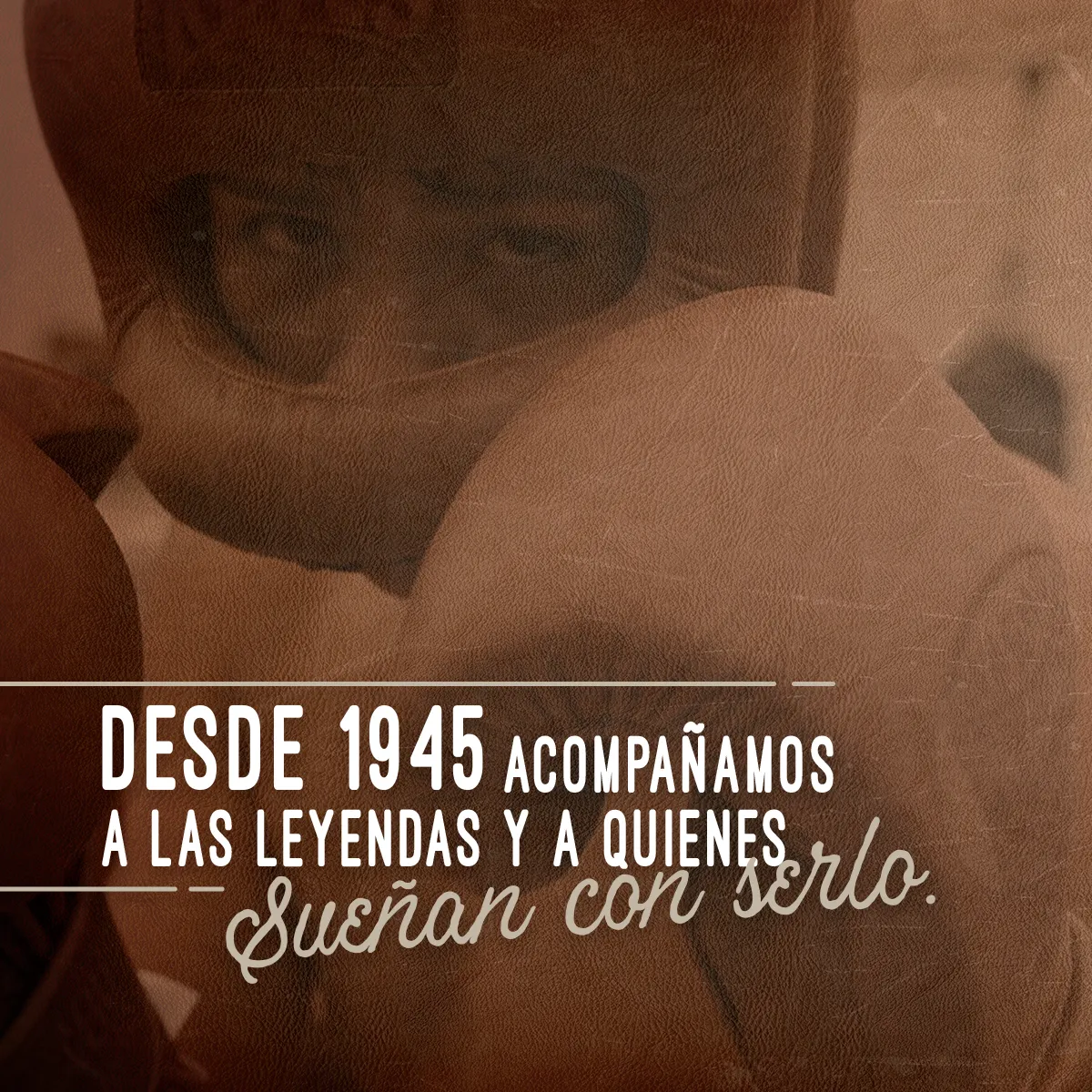 Cleto Reyes Vintage 1945 caschetto barra U pelle protezione