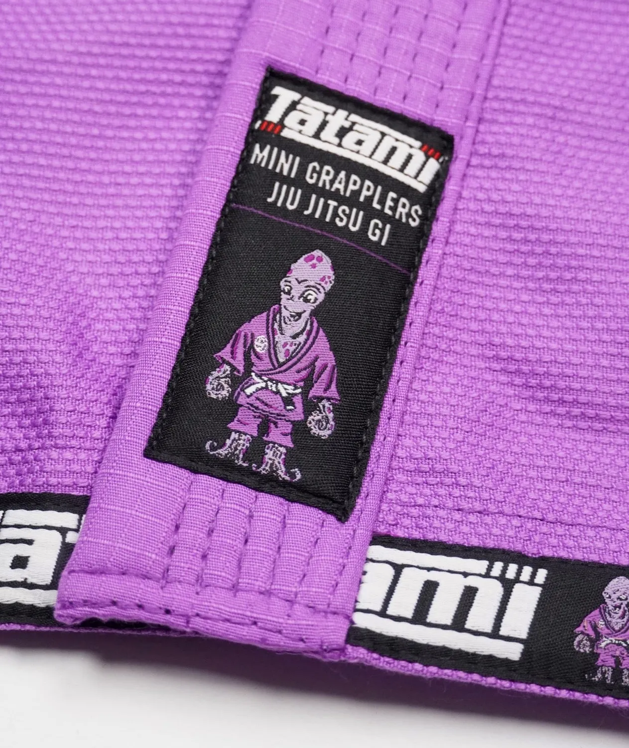 Tatami Fightwear Mini Grapplers kimono BJJ bambino viola