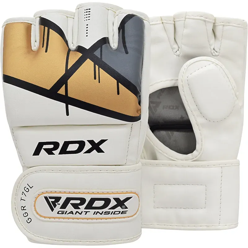 RDX T7 Ego guanti MMA grappling Maya Hide