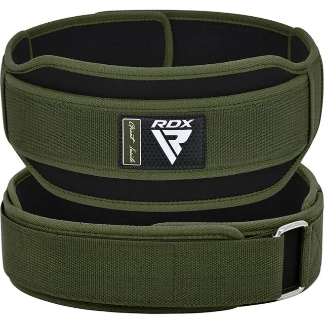 RDX RX5 cintura palestra in nylon con imbottitura EVA