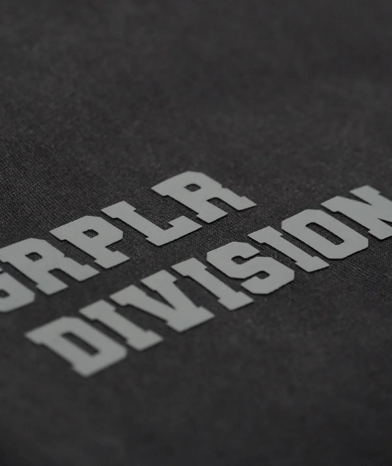 Tatami Fightwear GRPLR Division hoodie nero oversize pesante