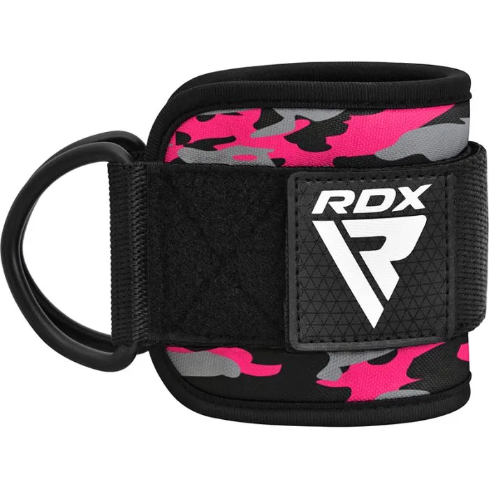 RDX A4 Cavigliere Cavo Palestra Nere Imbottite