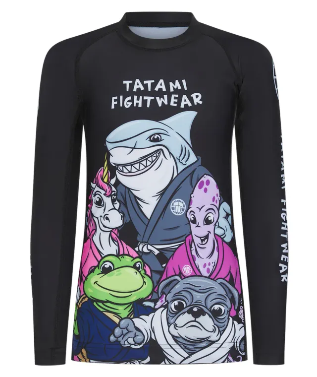 Tatami Fightwear Mini Grapplers rash guard bambino maniche lunghe