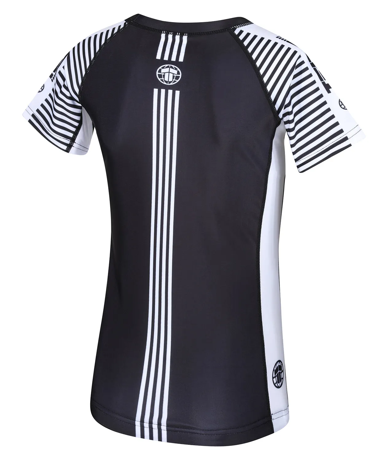 Tatami Kids IBJJF Ranked rash guard bianco manica corta