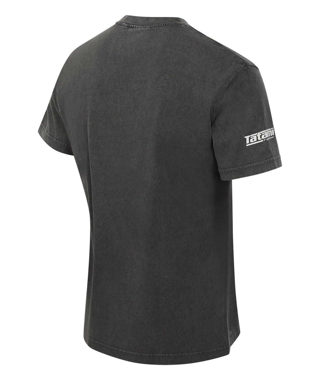 Tatami Globe Stonewashed t-shirt grigio nero cotone
