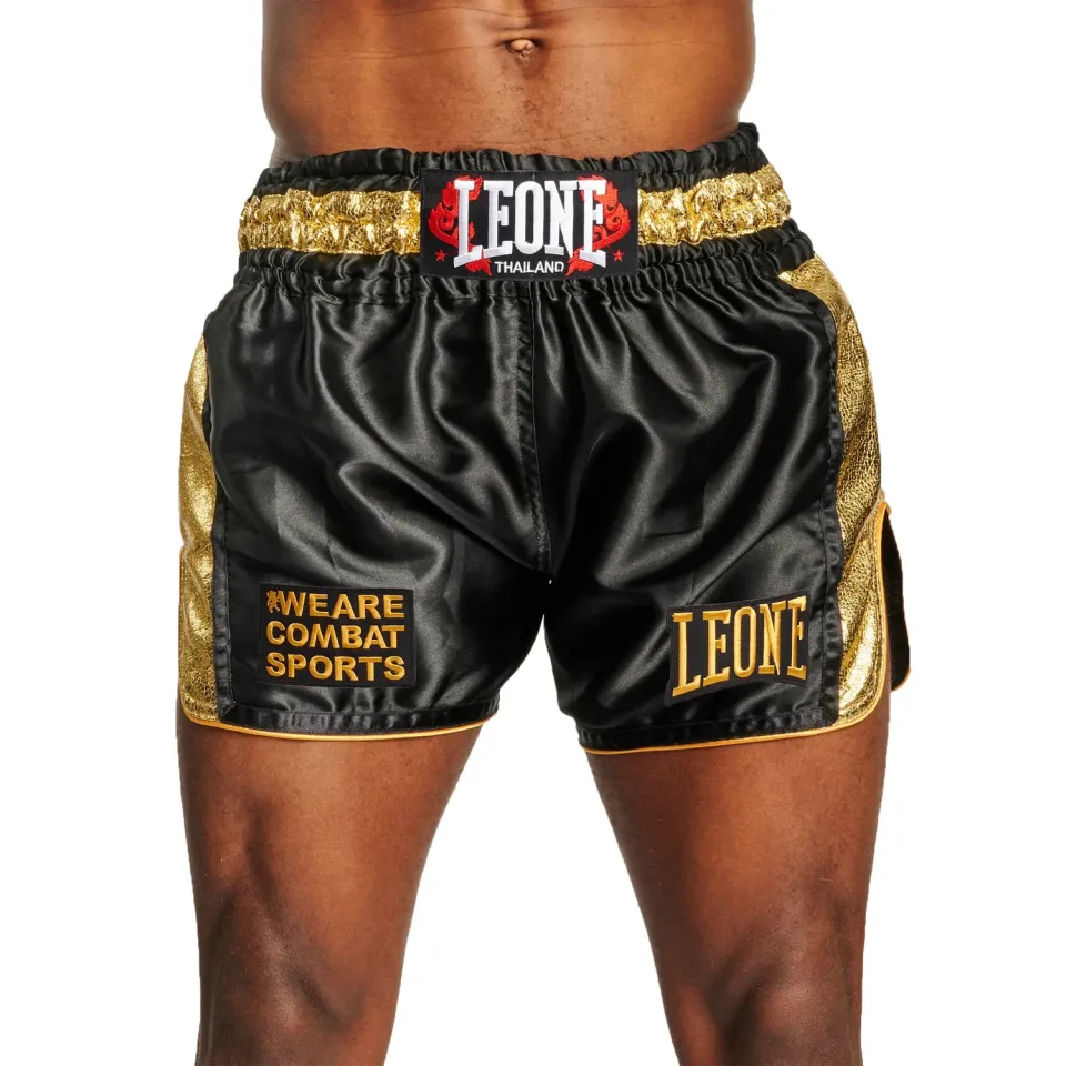 Leone 1947 Khao Lak Shorts Thai Kickboxing Unisex S dorato