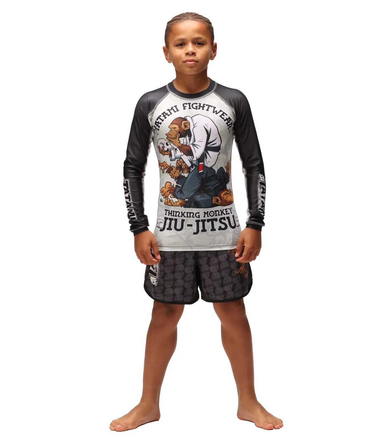 Tatami Thinker Monkey rash guard bambino manica lunga