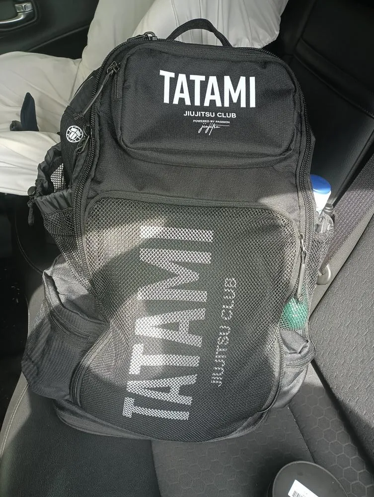 Tatami JJ Club Zaino Palestra Nero 46L tasca umida