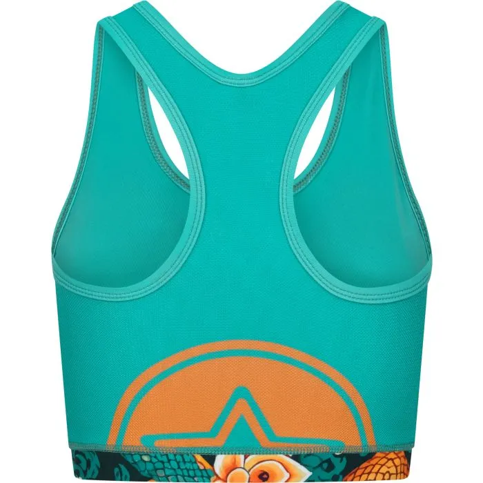 TOP TEN Ryu del Mar reggiseno sportivo elasticizzato