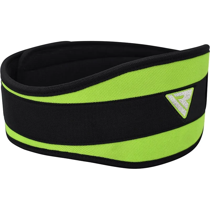 RDX 6 Pollici Cintura Palestra Neoprene Verde