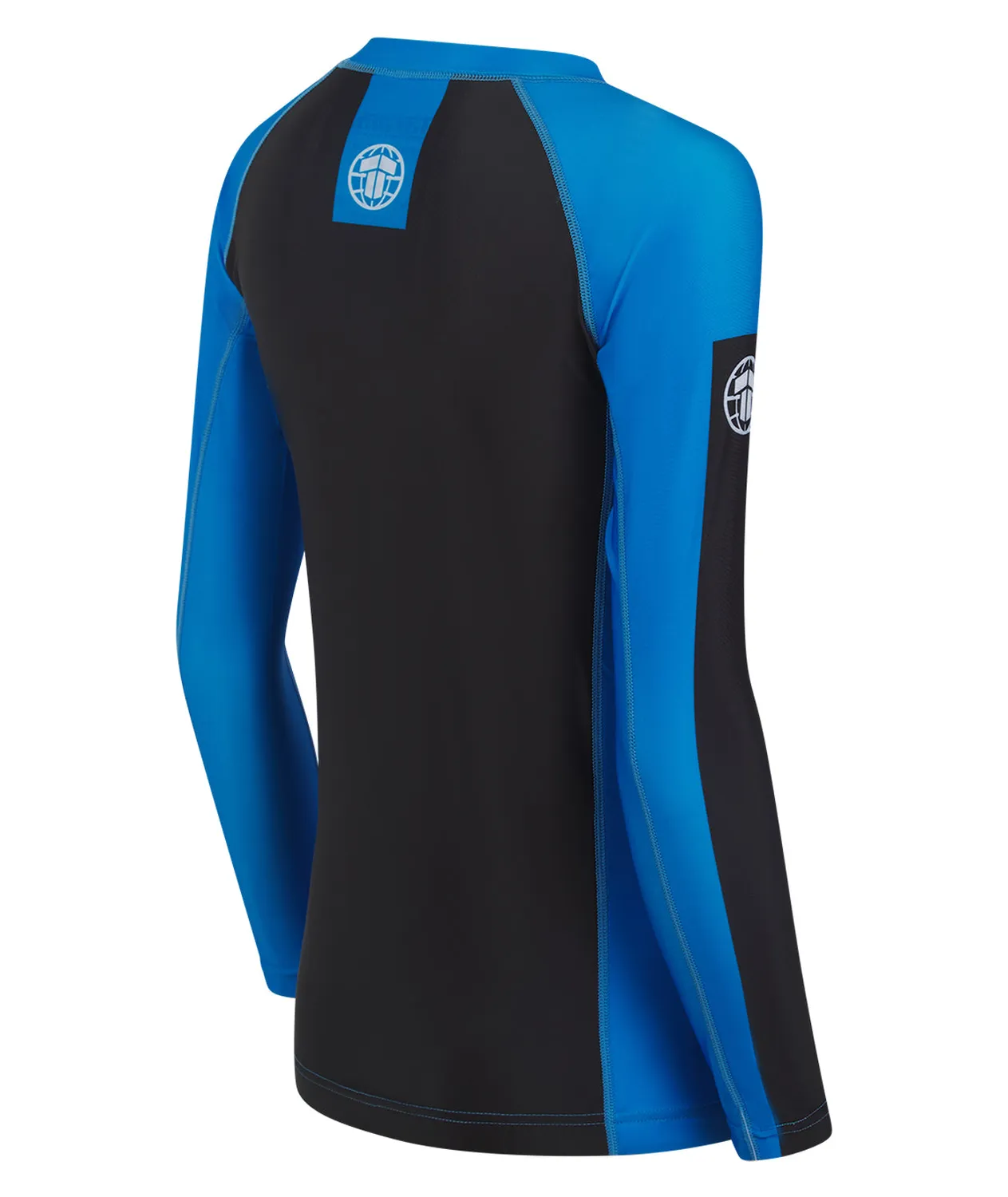 Tatami IBJJF Ranked Rash Guard Donna Manica Lunga Blu