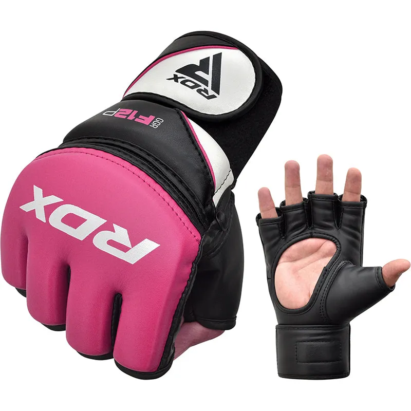 RDX F12 guanti MMA donna rosa presa sicura