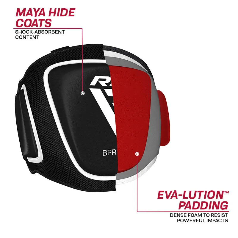 RDX T1 Protettore Pancia Allenatore Boxe Nero S/M