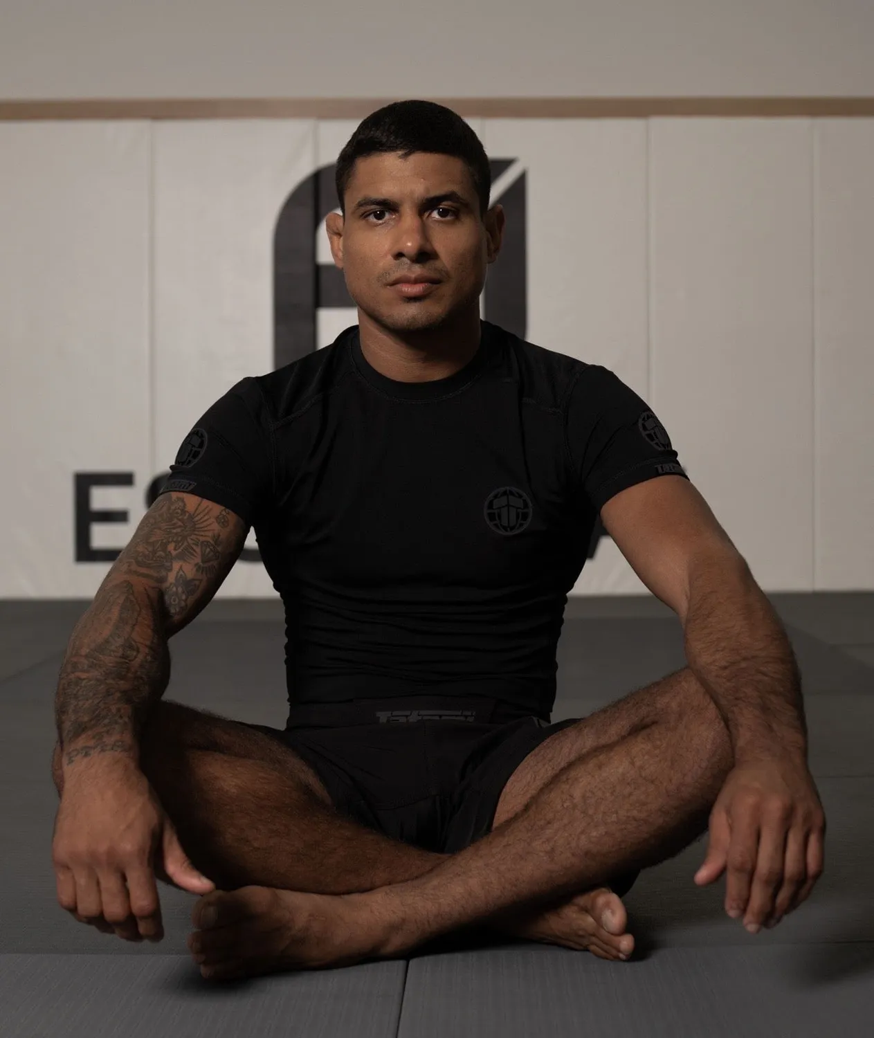 Tatami Fightwear Pro rash guard uomo maniche corte nero