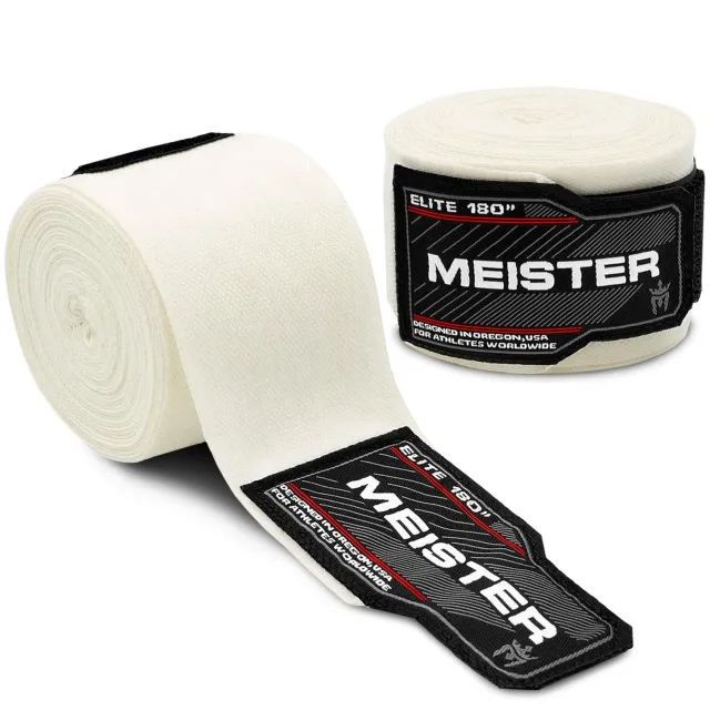 Meister Elite Bende Boxe 180" Avorio Vintage Elastiche 457cm