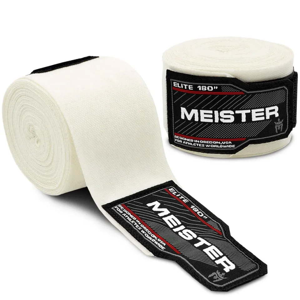 Meister Elite Bende Boxe 180" Avorio Vintage Elastiche 457cm
