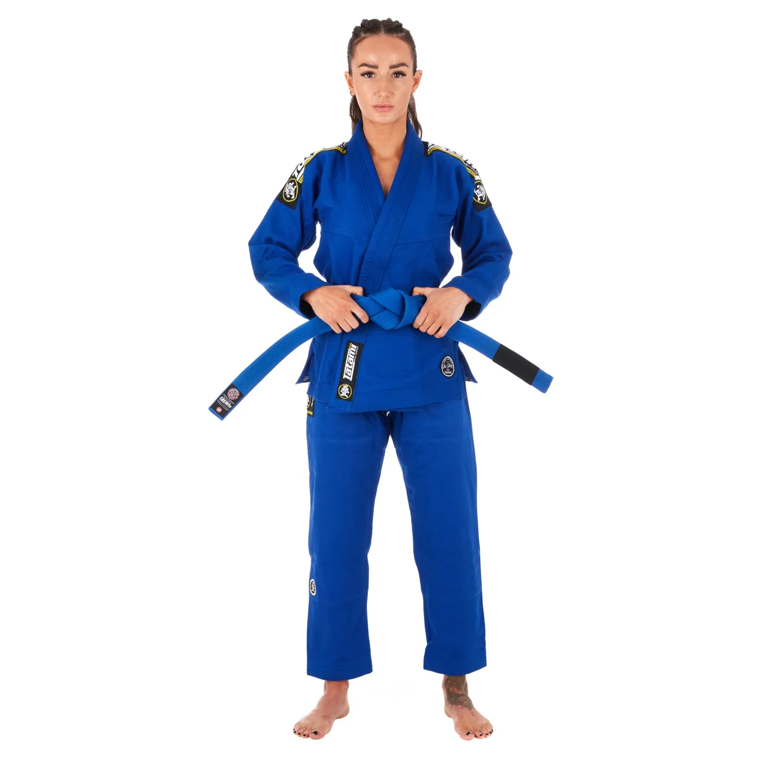 Tatami Fightwear Nova Absolute Kimono BJJ Donna Blu F1-F6