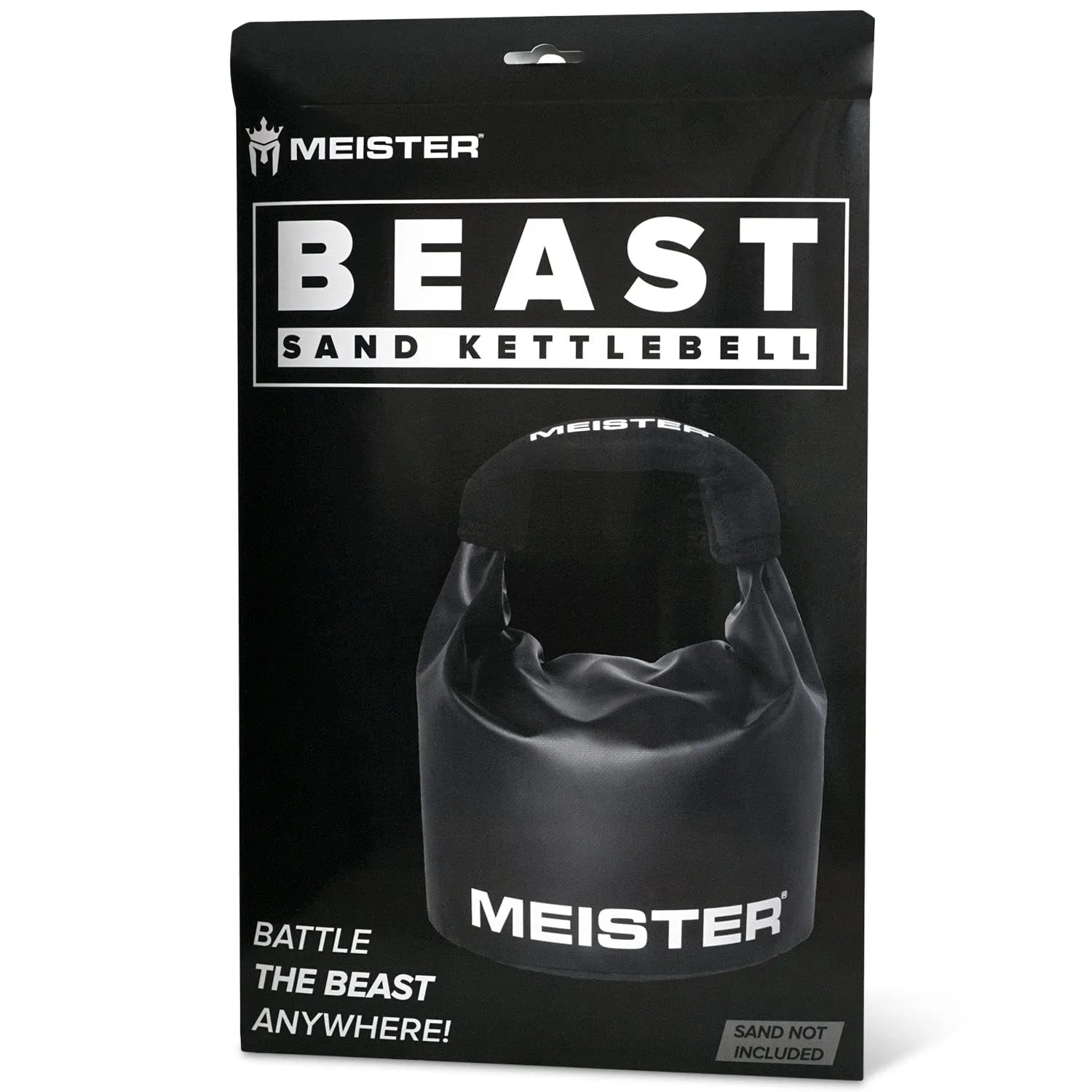 Meister BEAST Kettlebell Sabbia 11,3 Kg Manico Neoprene