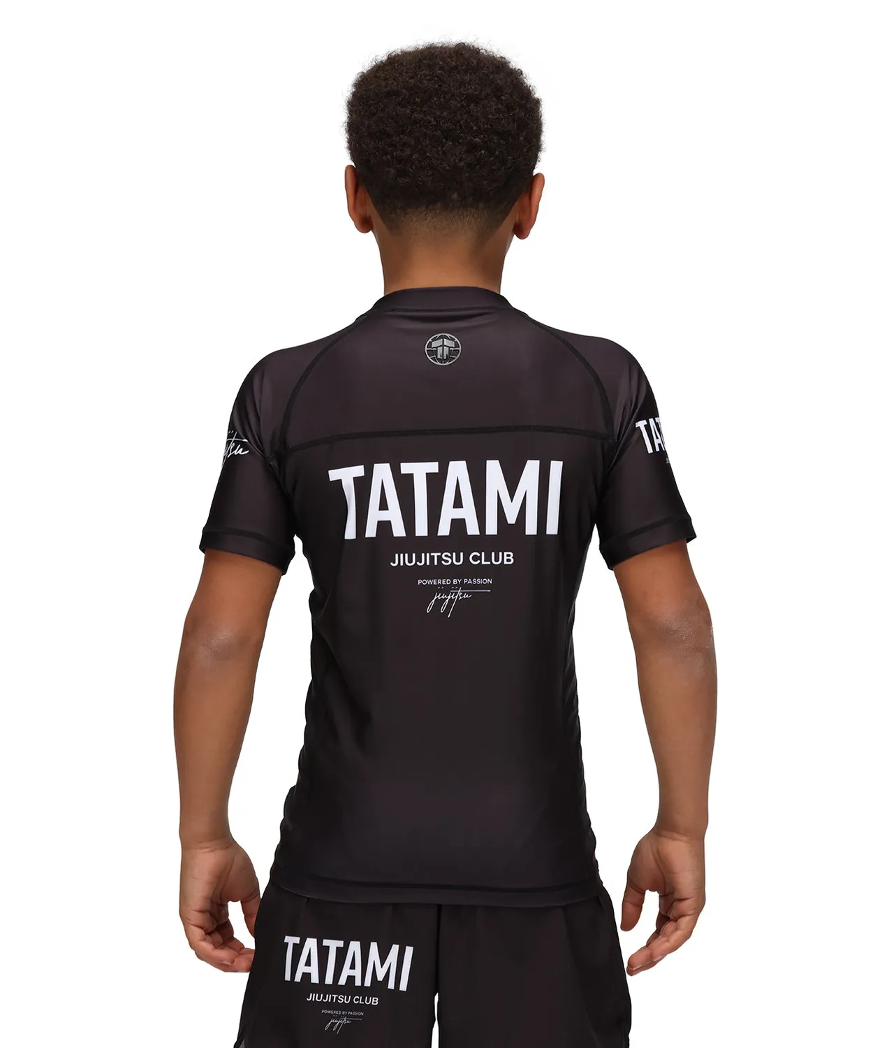 Tatami JJ Club Rash Guard bambino manica corta nera