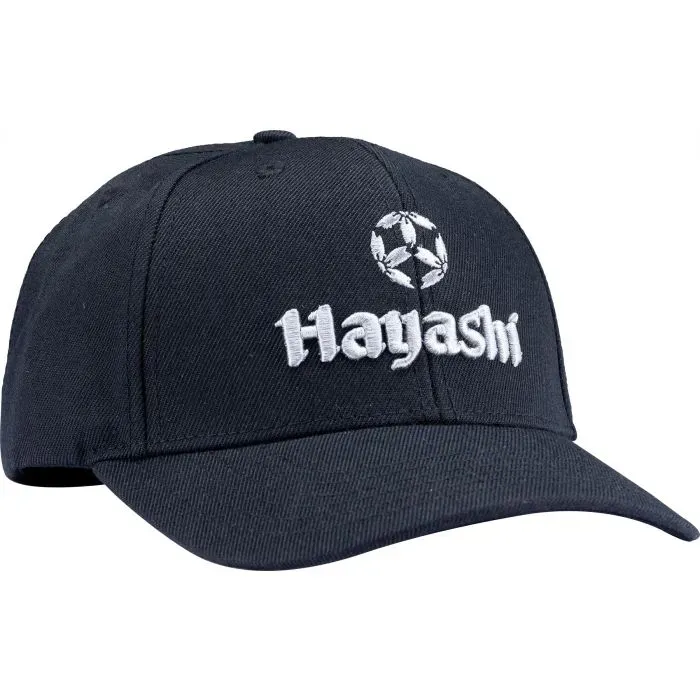 Hayashi cappellino baseball nero cotone