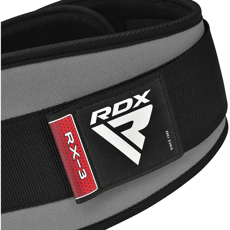 RDX X3 6 pollici cintura palestra sollevamento pesi EVA